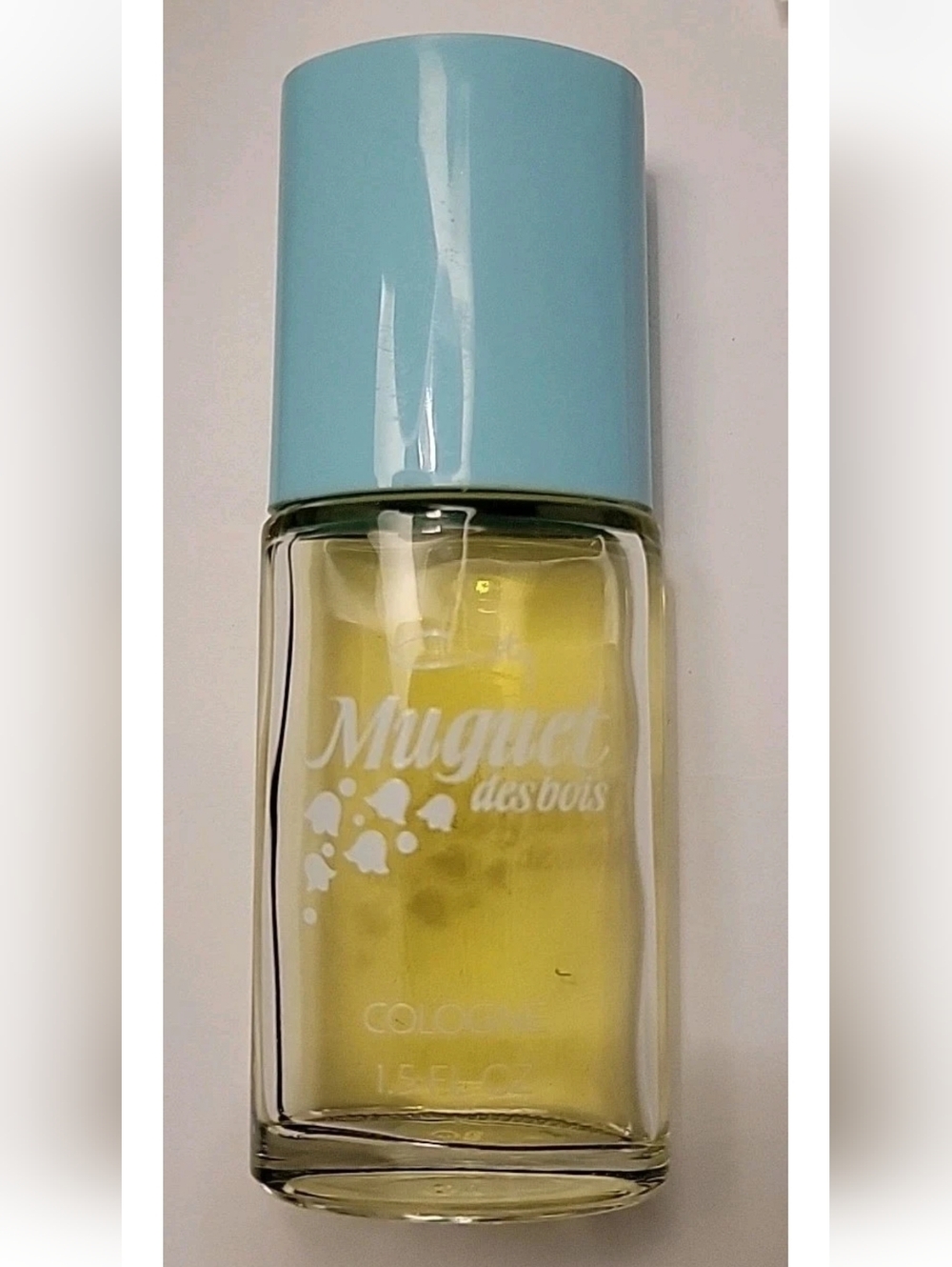 Vintage 90s Muguet Des Bois Coty 1.5 oz. Cologne Perfume Splash Clean Fresh Coty